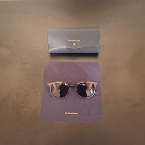 Polo by Ralph Lauren Sunglasses with Case Transparent Grey